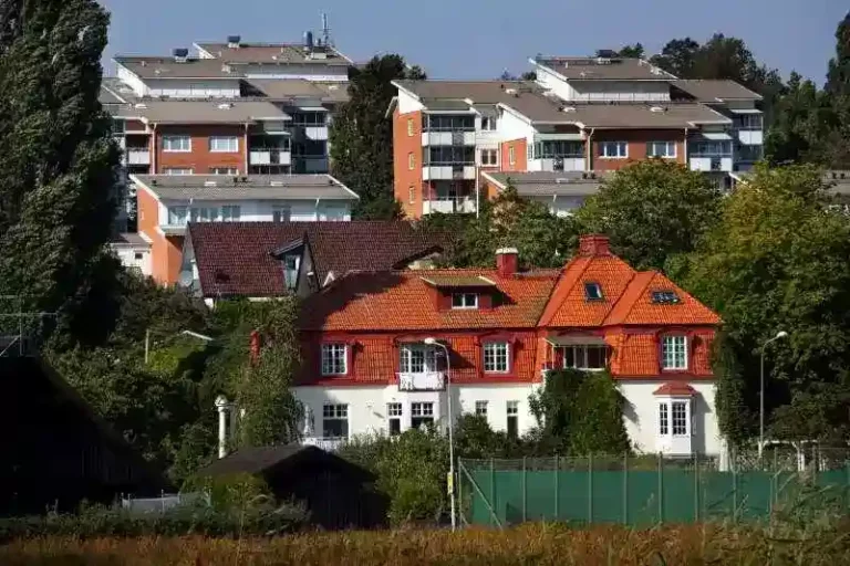Takläggare på Lidingö